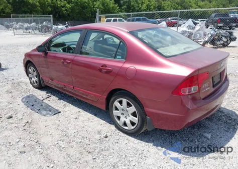 2008 Honda Civic Lx из США, поврежденный, VIN 1HGFA16518L108705